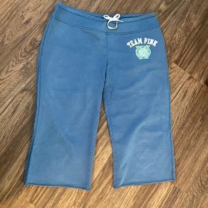 PINK Capri sweatpants, size Large